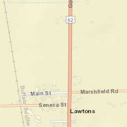 Lawtons New York Street Map