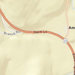 Amblerville New York Street Map
