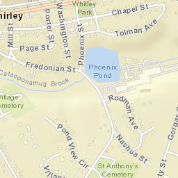 Shirley Street Map