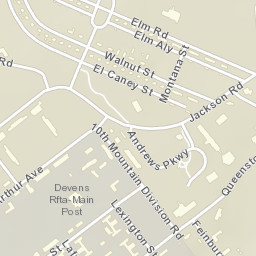 Devens Street Map
