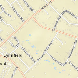 Lynnfield Street Map