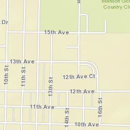1409-1415 10th Street Manson IA Street Map
