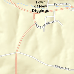 2934-2998 County Road I, Shullsburg, WI Street Map