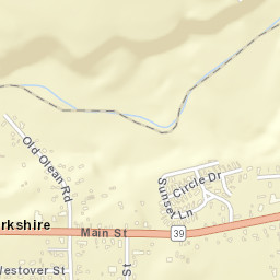Yorkshire New York Street Map