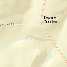 Preston New York Street Map