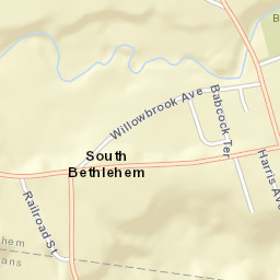 South Bethlehem New York Street Map