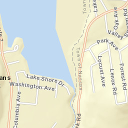 Rosecrans Park New York Street Map