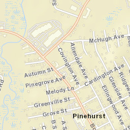 Pinehurst Street Map