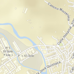 Saldaña Street Map