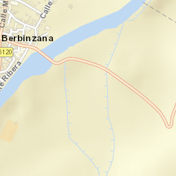Berbinzana Street Map