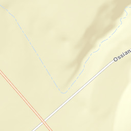 Ossian New York Street Map