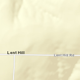 Lent Hill New York Street Map