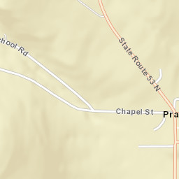 Prattsburg New York Street Map