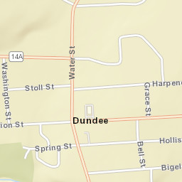 Dundee New York Street Map