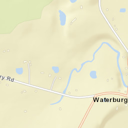 Podunk New York Street Map