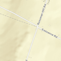 Eminence New York Street Map