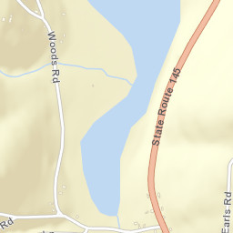 Franklinton New York Street Map