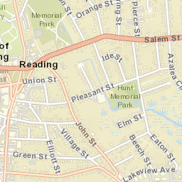 Reading Street Map