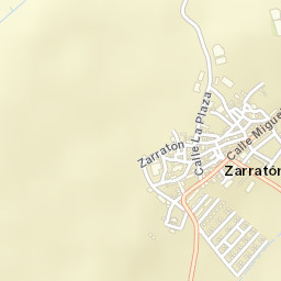 Zarratón Street Map