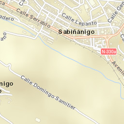 Sabiñánigo Street Map
