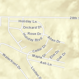 3940-5232 28th Street, Sioux City, IA Street Map