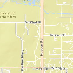 2613 Hudson Road, Cedar Falls, IA 50613 Street Map