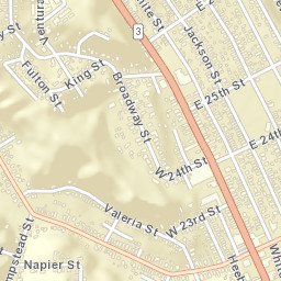 165 West 23rd Street, Dubuque, IA 52001 Street Map