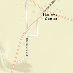 Hanover Center New York Street Map