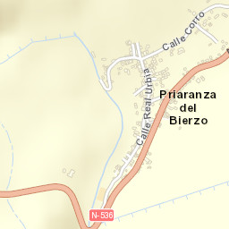 Priaranza del Bierzo Street Map