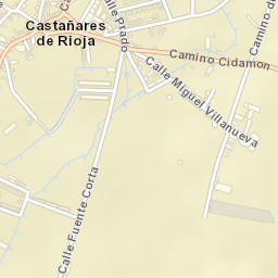 Castañares de Rioja Street Map