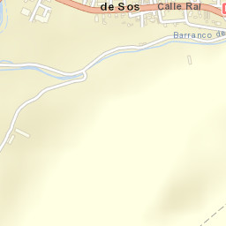 Castejón de Sos Street Map
