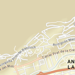 Andorra la Vella Street Map