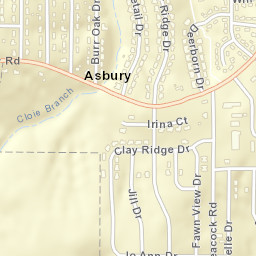 2309 Birchwood Drive, Dubuque, IA 52002 Street Map