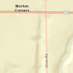 Morton Corners New York Street Map