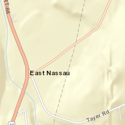 East Nassau New York Street Map