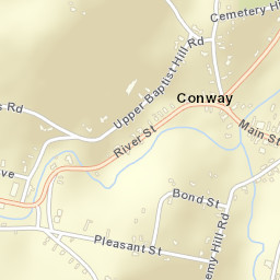 Conway Street Map