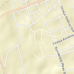 Hisarya Street Map