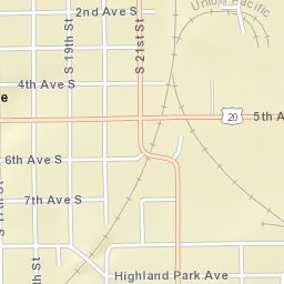 2200-2206 8th Avenue South, Fort Dodge Street Map