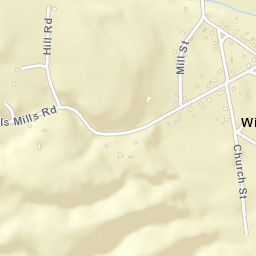 Wiscoy New York Street Map