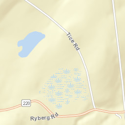 East McDonough New York Street Map