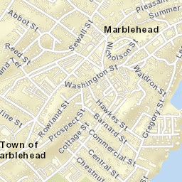 Marblehead Street Map