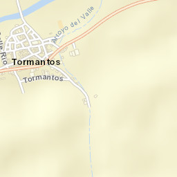 Tormantos Street Map