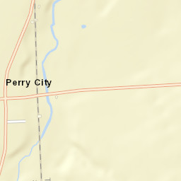 Perry City New York Street Map