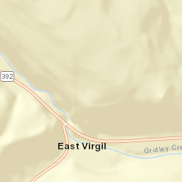 East Virgil New York Street Map