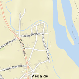 Vega de Infanzones Street Map