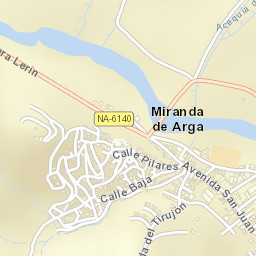 Miranda de Arga Street Map