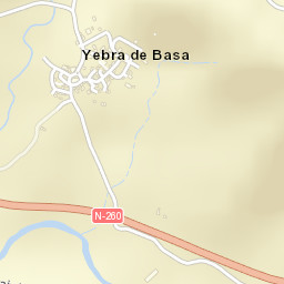Yebra de Basa Street Map