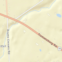 Krum Corner New York Street Map