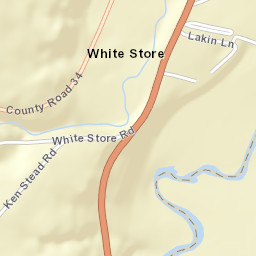 White Store New York Street Map