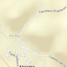 Alcocero de Mola Street Map